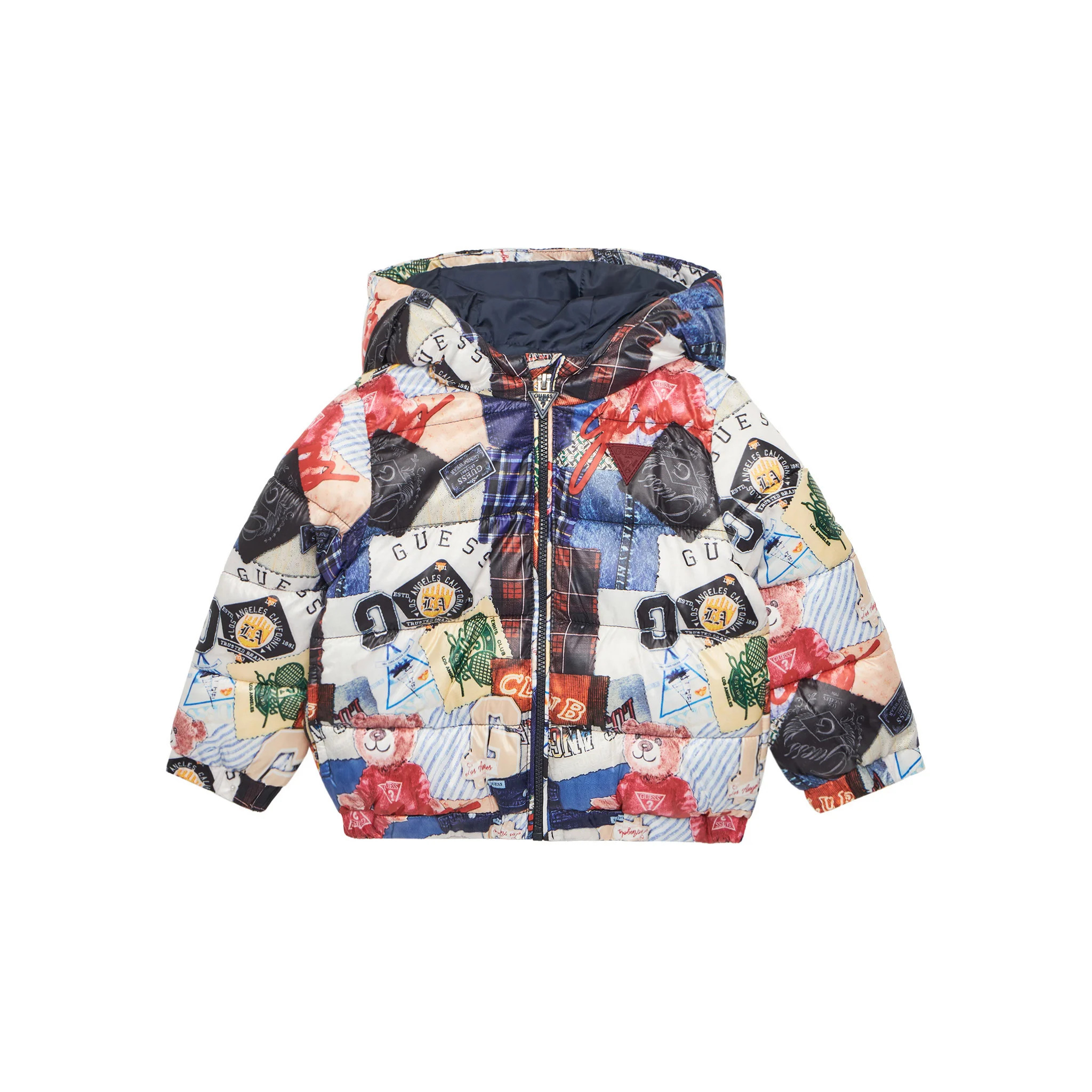 7620837737066 - Jäckchen mit Kapuze und langen Ärmeln für Babyjungen Guess 7620837737066 - Jäckchen mit Kapuze und langen Ärmeln für Babyjungen Guess