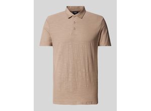 7621204001254 - Regular Fit Poloshirt in melierter Optik Modell Alanas