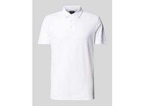 7621204387167 - Regular Fit Poloshirt in melierter Optik Modell Alanas