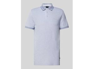 7621204419325 - Slim Fit Poloshirt mit Knopfleiste Modell Percy