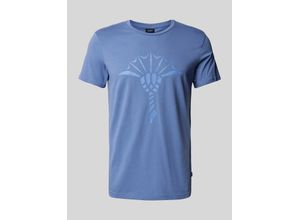 7621204469412 - T-Shirt mit Logo-Print Modell Alerio