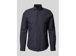 7621204568221 - Slim Fit Business-Hemd mit Kentkragen