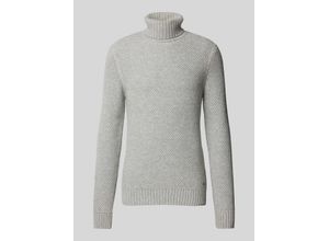 7621204572297 - Rollkragenpullover mit Label-Applikation Modell Bennor