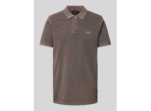 7621204598259 - Regular Fit Poloshirt mit Label-Stitching Modell Ambrosio