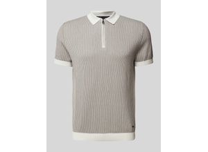 7621204617424 - Slim Fit Poloshirt mit Reißverschluss Modell Simeono