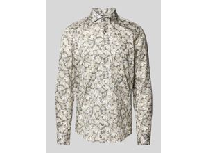 7621204817596 - Slim Fit Business-Hemd mit Allover-Muster 7621204817596 - Slim Fit Business-Hemd mit Allover-Muster