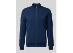 7621826250252 - Sweatjacke mit Label-Detail Modell ARLO 7621826250252 - Sweatjacke mit Label-Detail Modell ARLO