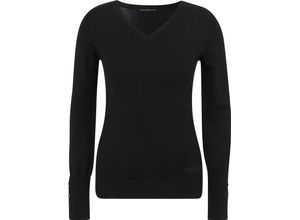 7621826296410 - GUESS Pullover V-Ausschnitt für Damen schwarz L