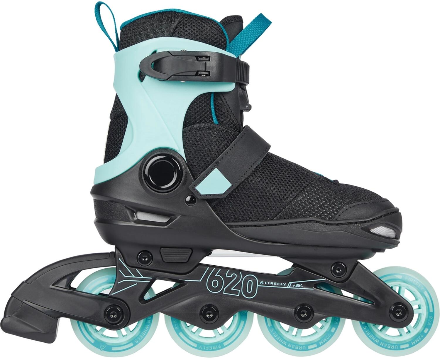 7624769488737 - Kinder Inlineskate ILS 620 Girl (Größe 370-400 (Rollen 76 mm) 900 black blue light turquoise)