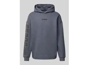 7625408025313 - Hoodie mit Label-Detail Modell DALIM