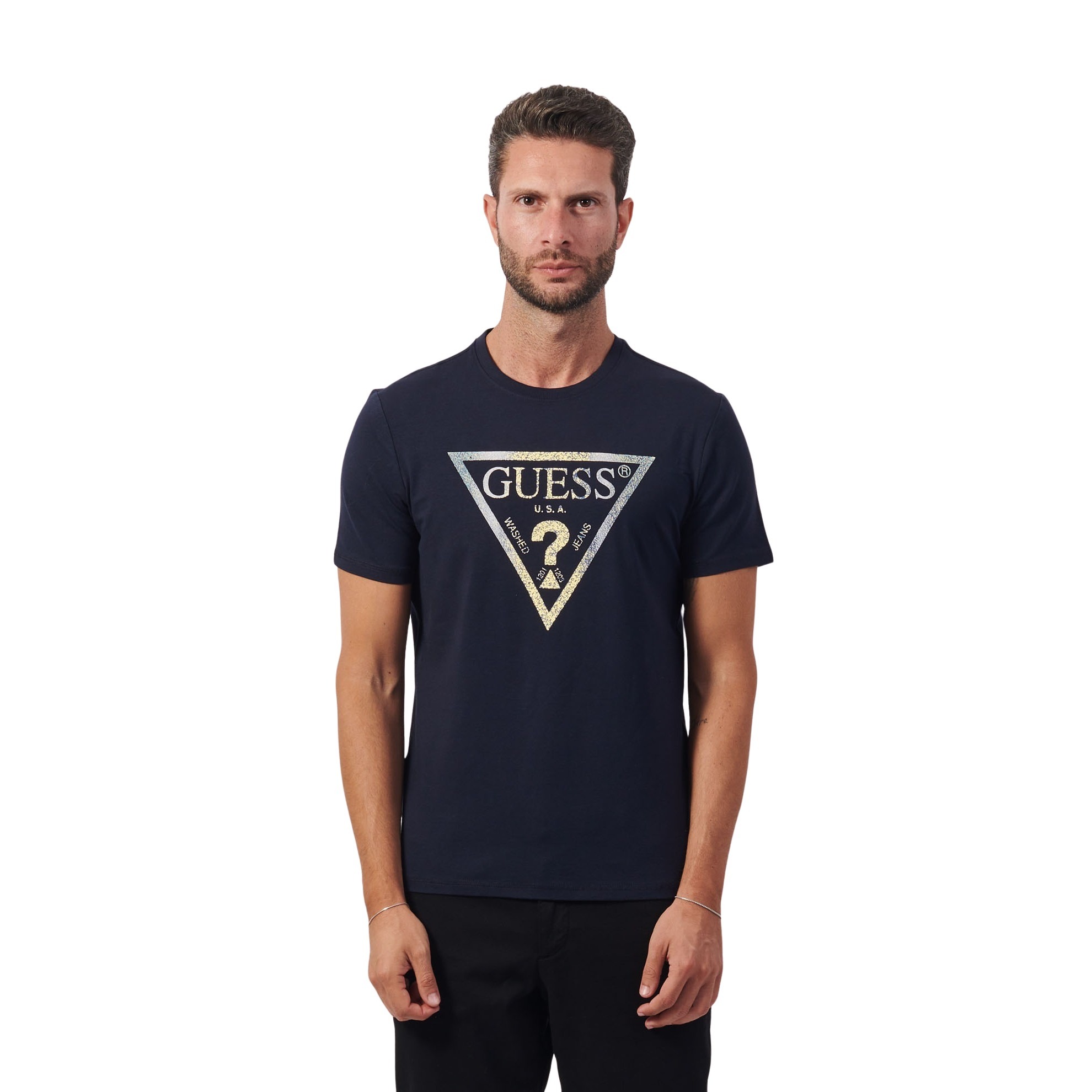 7625408564485 - T-Shirt Multicol Triangle