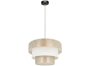 7625831496537 - - ora - Hängeleuchte mit elegantem Lampenschirm - Coulot E27 - Glühlampe max60W