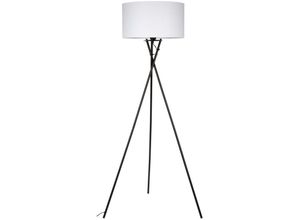 7625843778355 - - hugo - Dreibeinige Stehleuchte aus Metall - Stehlampe - Sockel E27 max40W - h 154 cm