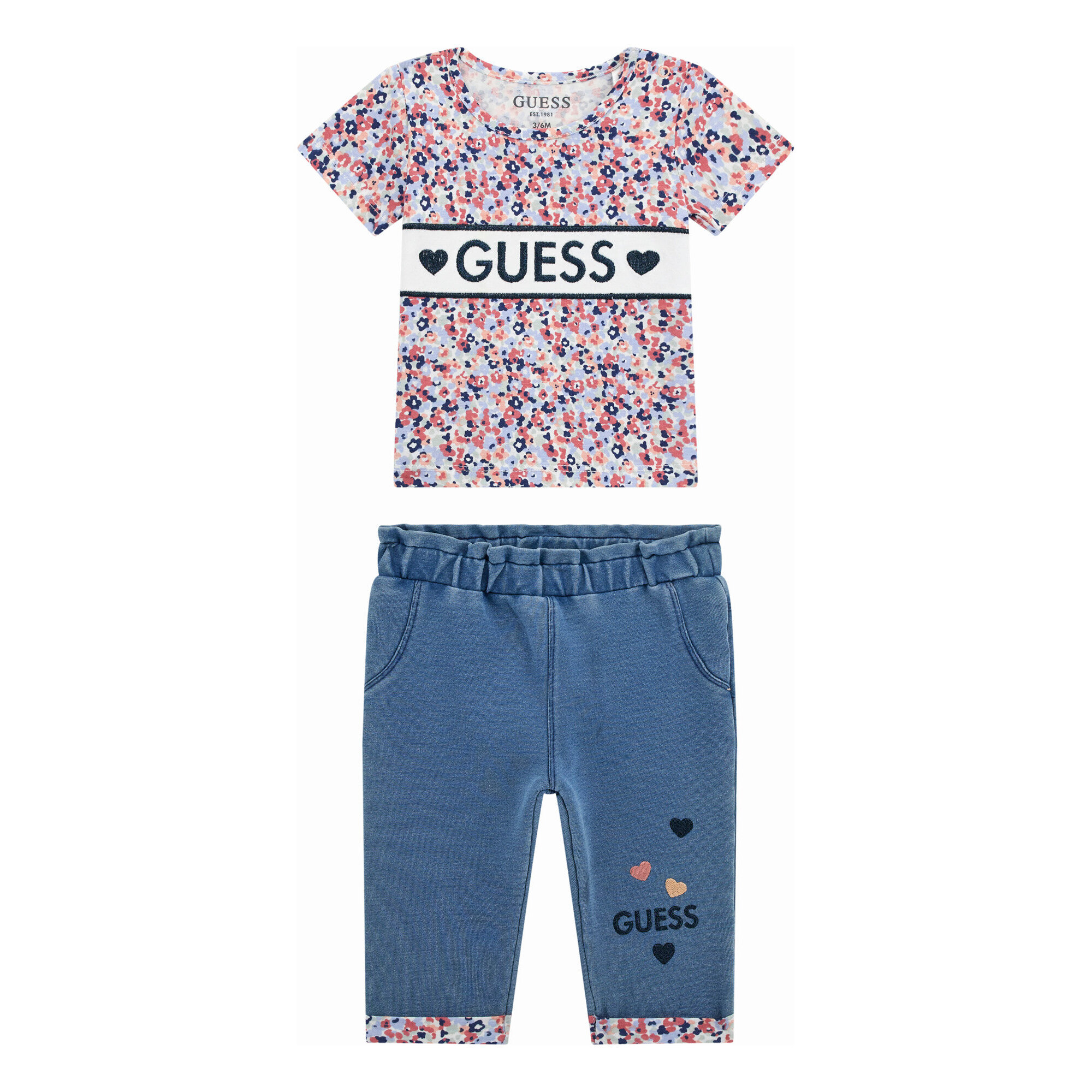 7626741324163 - T-Shirt und Jeans Set für Mädchen Guess 7626741324163 - T-Shirt und Jeans Set für Mädchen Guess