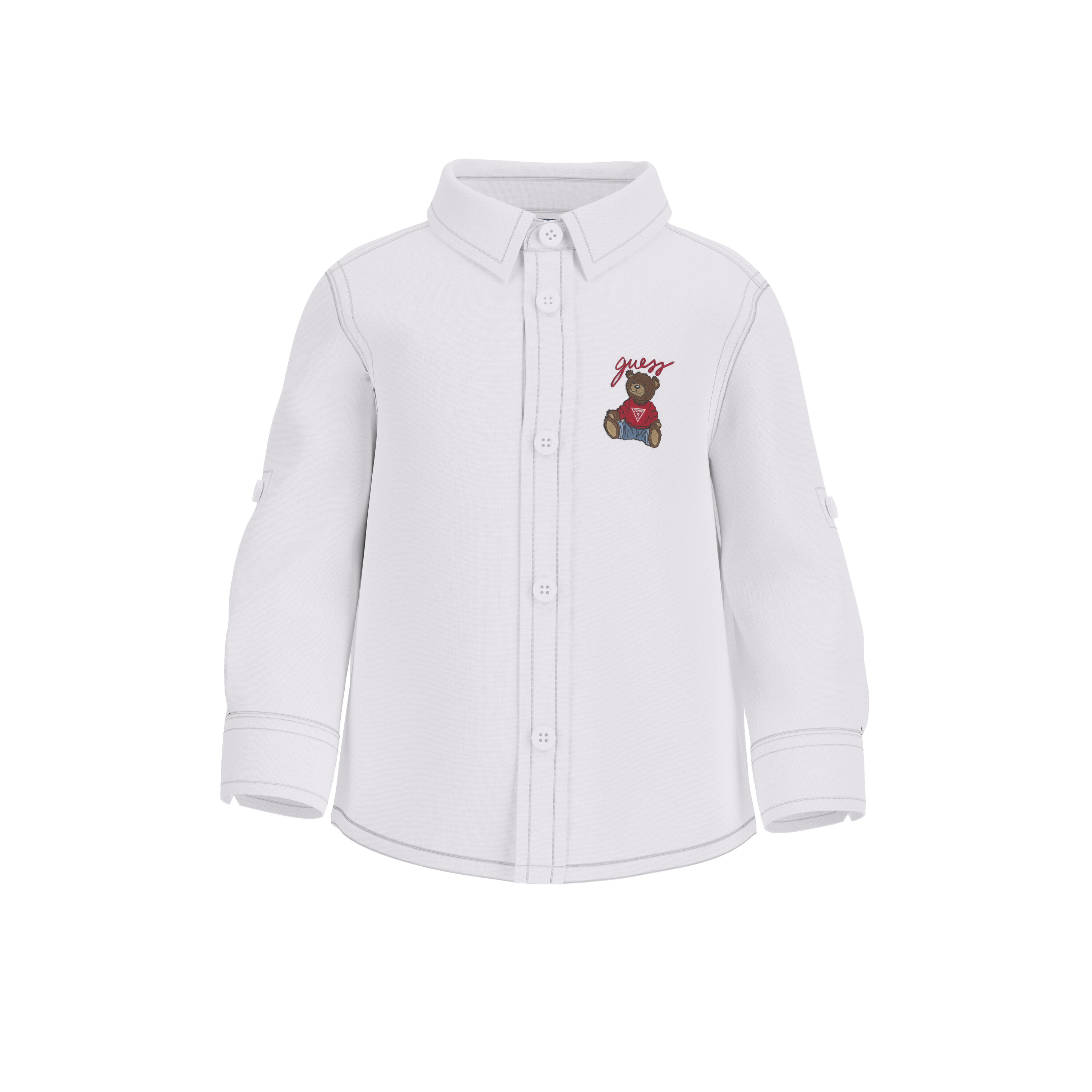 7626741357994 - Langarmhemd für Kleinkinder Jungen Oxford