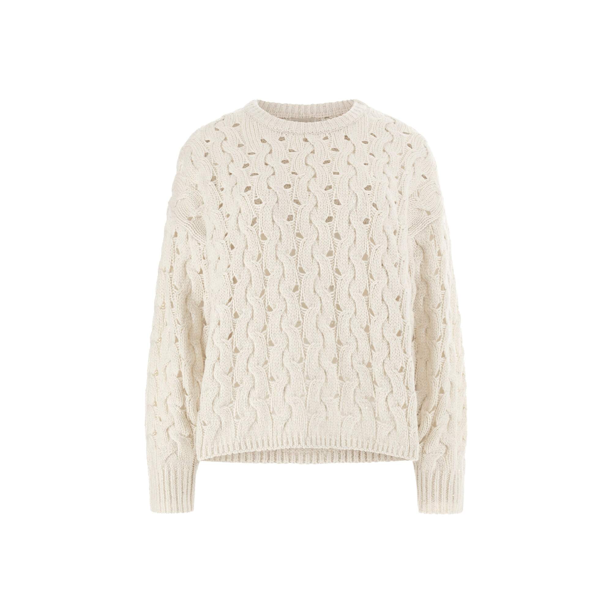 7626741404636 - Pullover mit Rundhalsausschnitt Damen Sequin Tawnya