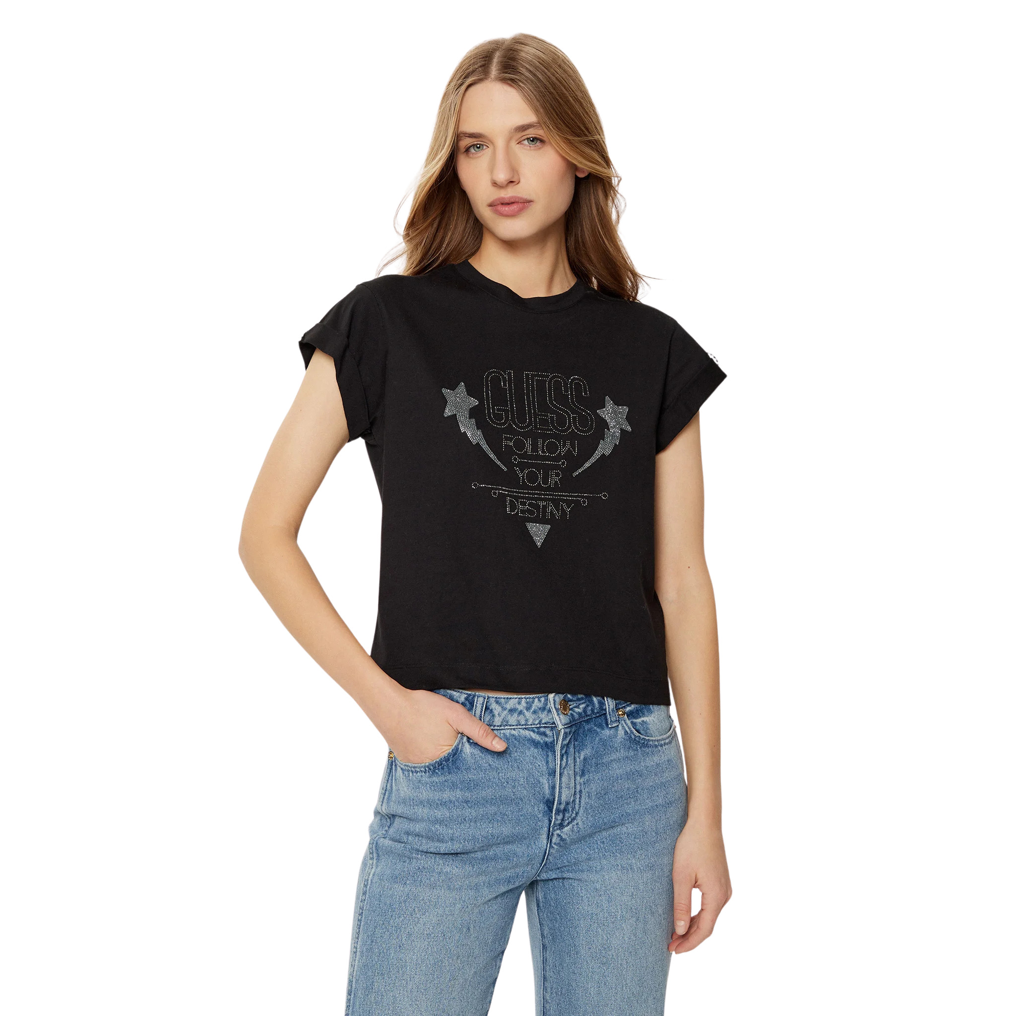 7626741429790 - T-Shirt CN Strass Detail