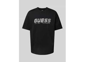 7626741844999 - T-Shirt mit Label-Print Modell SURON