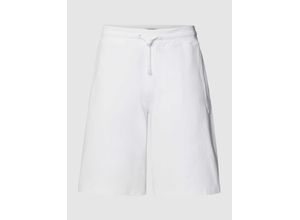 7628067733254 - Sweatshorts mit Label-Detail