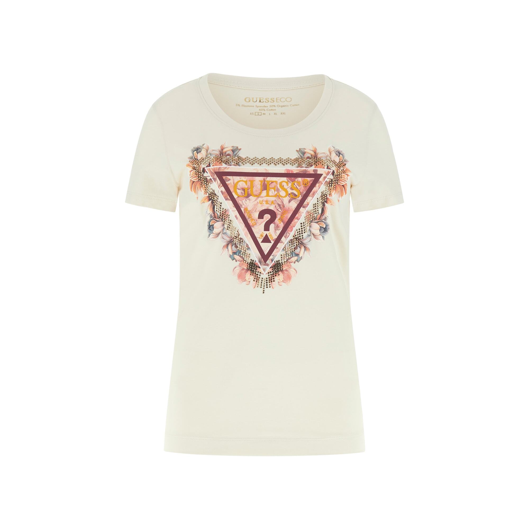 7628907017582 - T-Shirt Triangle Flowers