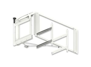 7630015323974 - Eckauszug Magic Corner Comfort kb 900 mm links Weiß - Peka