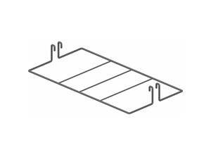 7630015349042 - Flaschentrenngitter kb 300 mm Hochschrank Standard Anthrazit - Peka