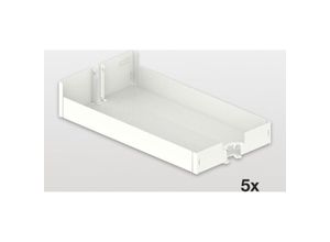 7630015349233 - Einhängetablar-Set à 5 Stück Liro 300 Hochschrank Standard weiss - Peka