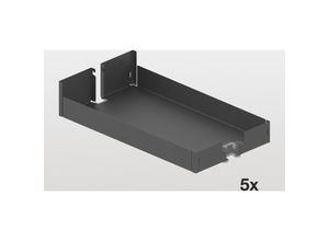 7630015349257 - Einhängetablar-Set à 5 Stück Liro 300 Hochschrank Standard anthrazit - Peka