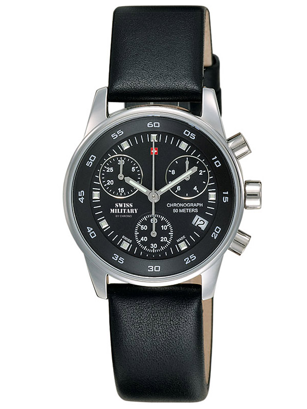 7630019106658 - Swiss Military SM3401303 Damenuhr Chronograph 31mm 5ATM