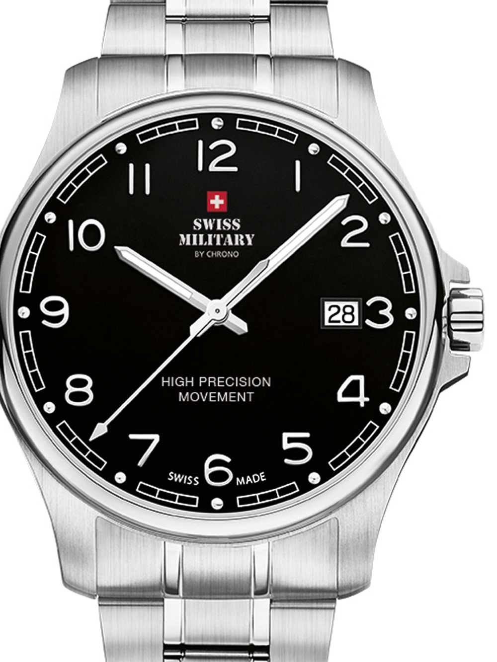 7630019136686 - Swiss Military SM3020016 Herrenuhr 39mm 5ATM