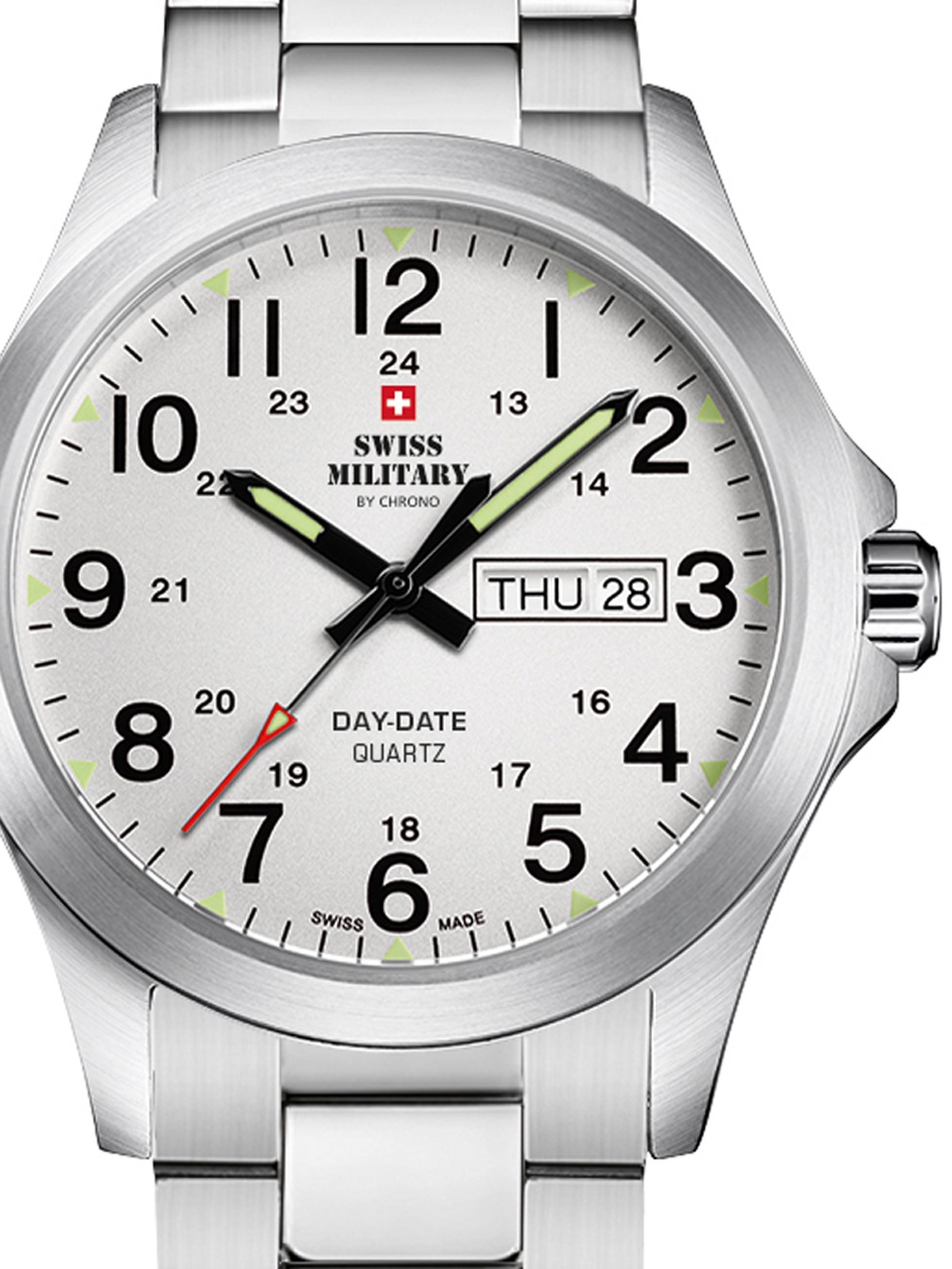 7630019138901 - Swiss Military SMP3604026 Herrenuhr 42mm 5ATM