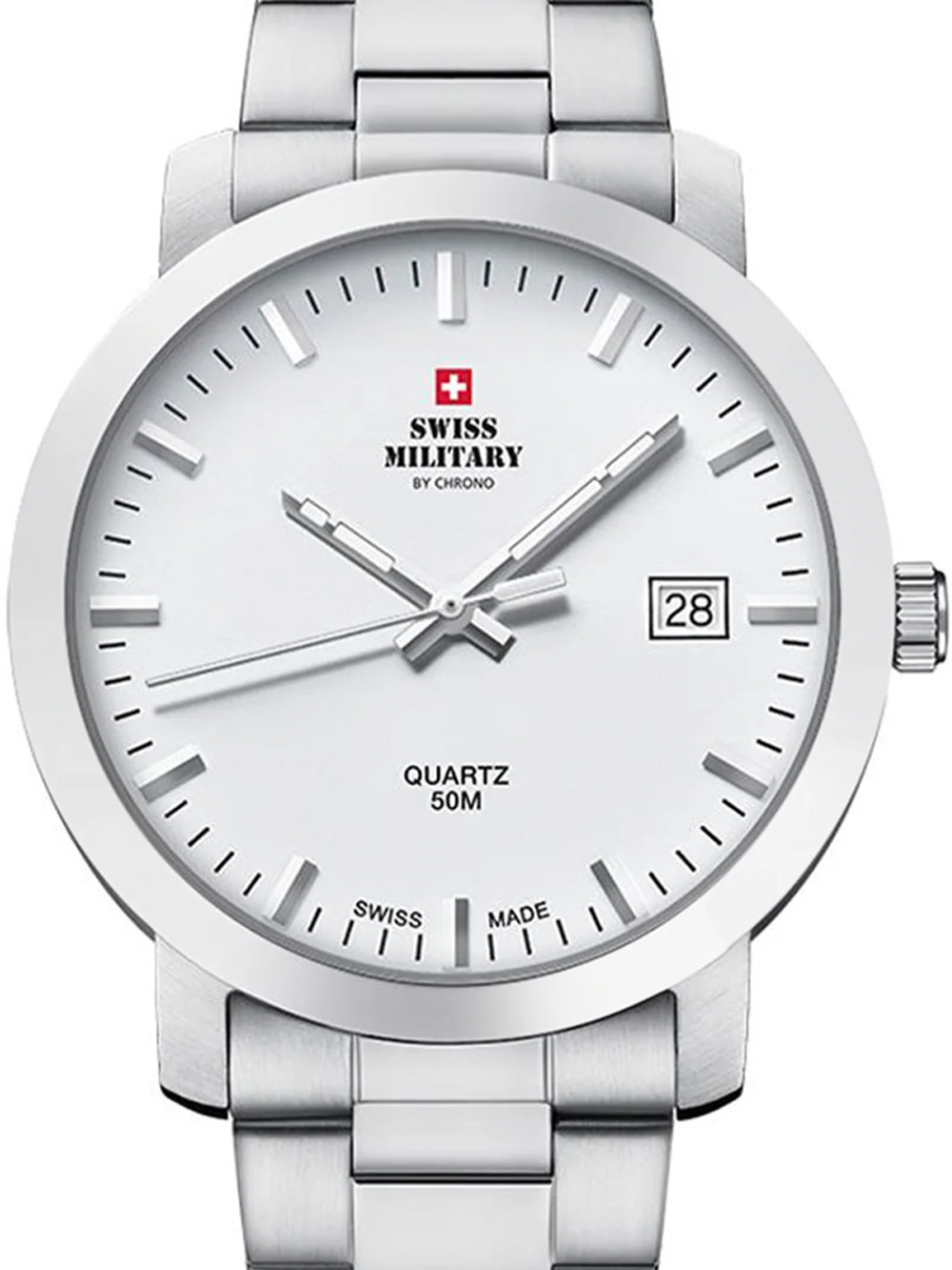 7630019147682 - Swiss Military SM3408302 Herrenuhr 40mm 5ATM