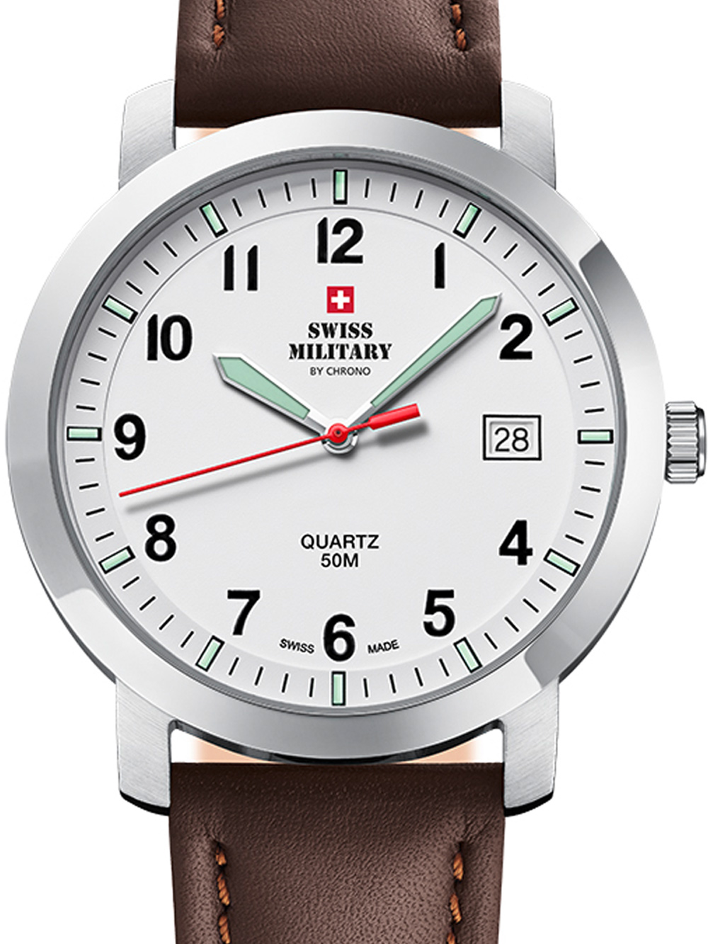 7630019147774 - Swiss Military SM3408311 Herrenuhr 40mm 5ATM