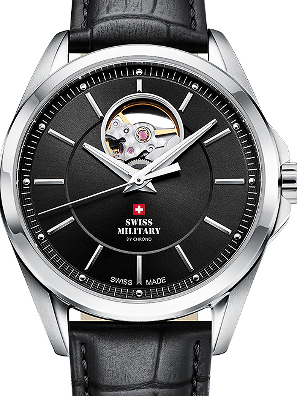 7630019152556 - Swiss Military SMA3408533 Automatik Herrenuhr 40mm 10ATM