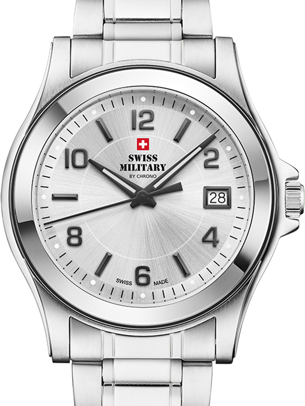 7630019155007 - Swiss Military SM3400222 Herrenuhr 39mm 5ATM