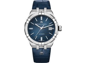 7630020609148 - MAURICE LACROIX Herren Automatikuhruhr AI6008-SS001-430-1 blau