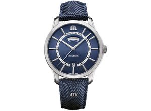 7630020612506 - MAURICE LACROIX Herren Armbanduhr „PT6358-SS004-431-4“ blau