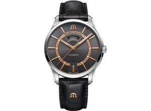 7630020613213 - MAURICE LACROIX Herren Armbanduhr „PT6358-SS001-333-2“ grau