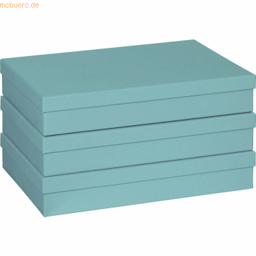 7630021188246 - 3 x Geschenkbox 235x33x6cm A4 One Colour türkis 7630021188246 - 3 x Geschenkbox 235x33x6cm A4 One Colour türkis