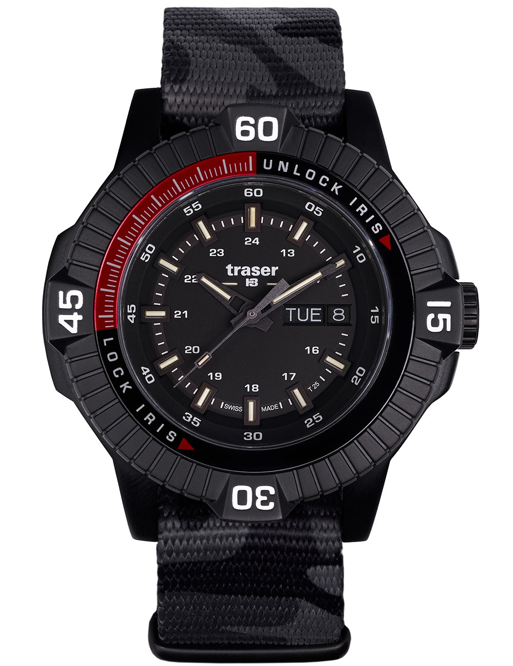 7630027705812 - 111460 Herrenuhr P99 Iris Tactical Limited Edition 46mm 10ATM