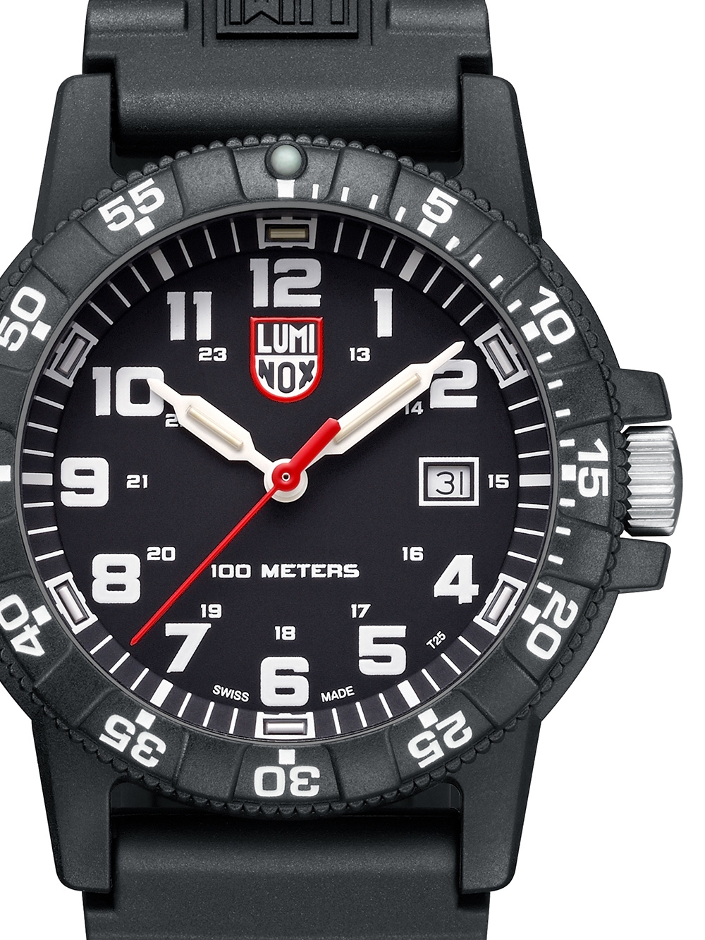 7630040933032 - LUMINOX Herren Taucheruhr Leatherback Sea Turtle Giant 0320 Series schwarz 99