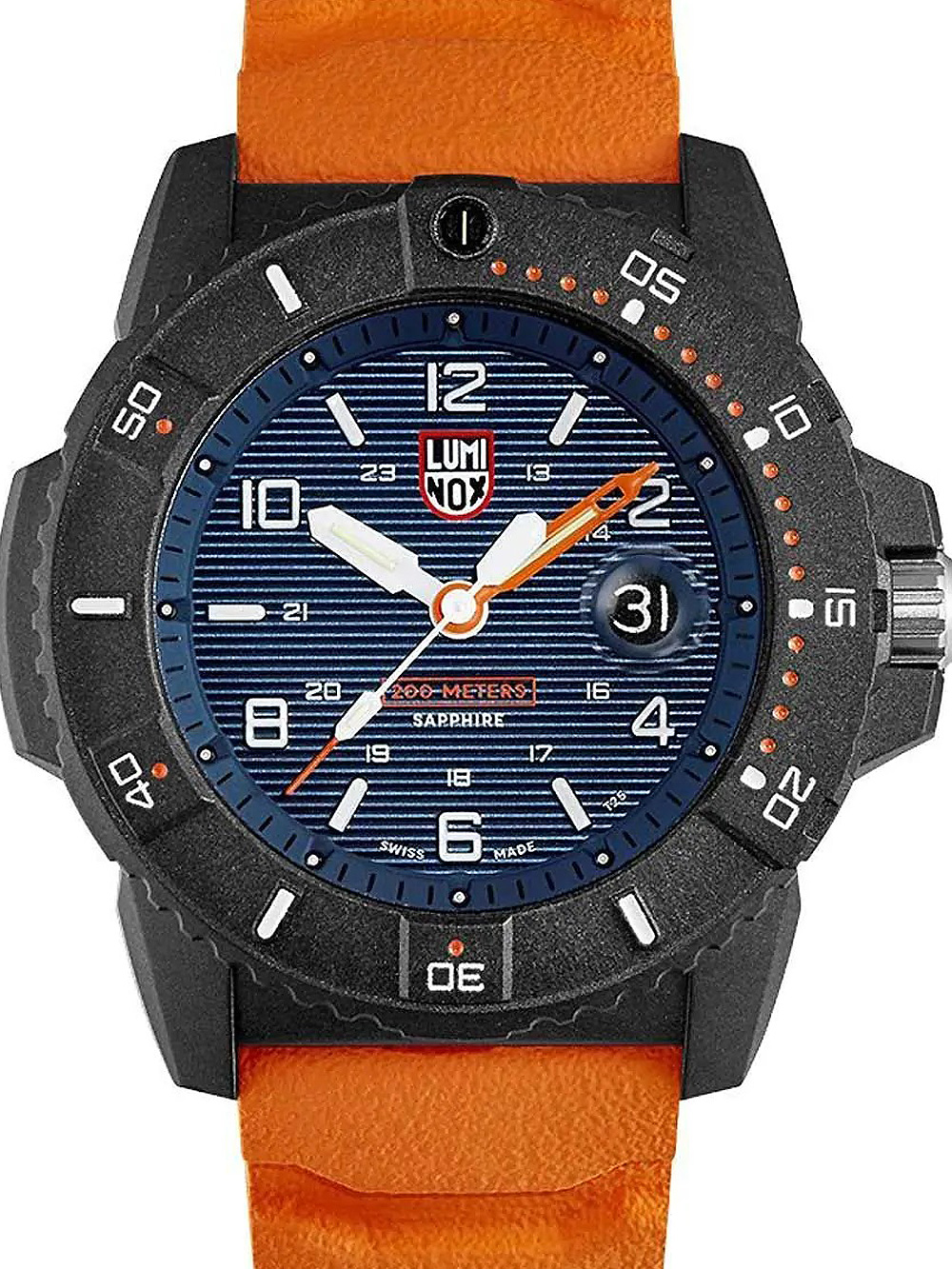 7630040960373 - LUMINOX Herren Taucheruhr Navy Seal 3600 Series orange