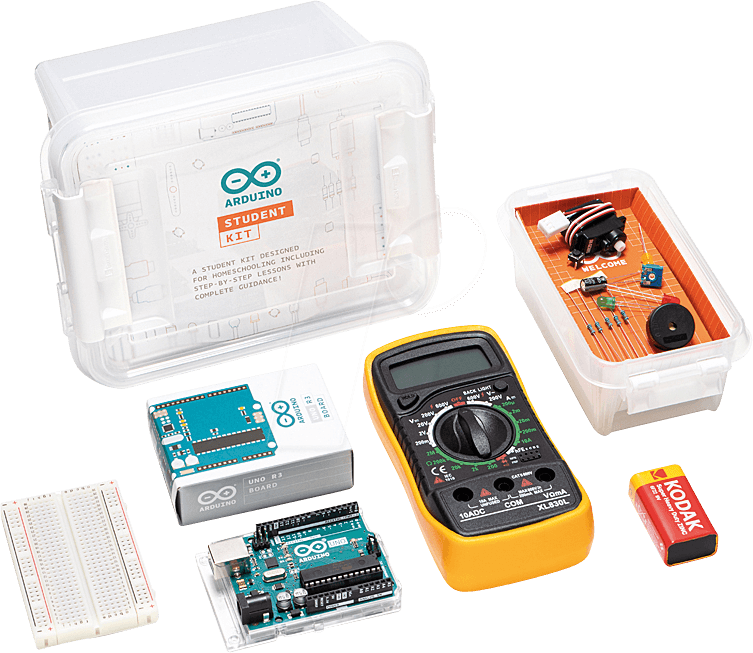 7630049202603 - ARD KIT STUDENT - Arduino - Student-Kit für den Heimunterricht