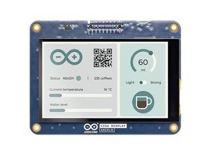 7630049203419 - Giga Display Shield Touchscreen-Monitor 101 cm (397 Zoll) 800 x 480 Pixel - Arduino