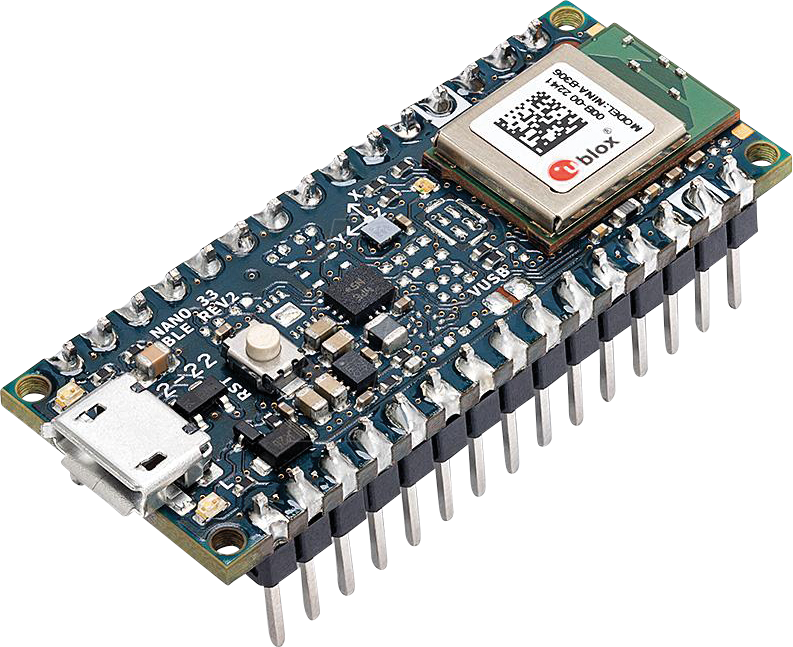 7630049203518 - ABX00072 Board Nano 33 ble Rev2 with headers Nano arm® Cortex®-M4 - Arduino