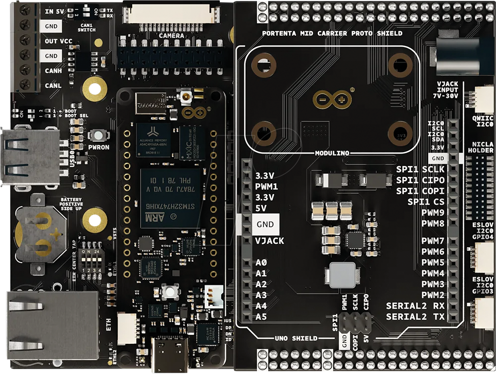 7630049205260 - ARD AKX00073 - Arduino - Portenta Proto Kit ME