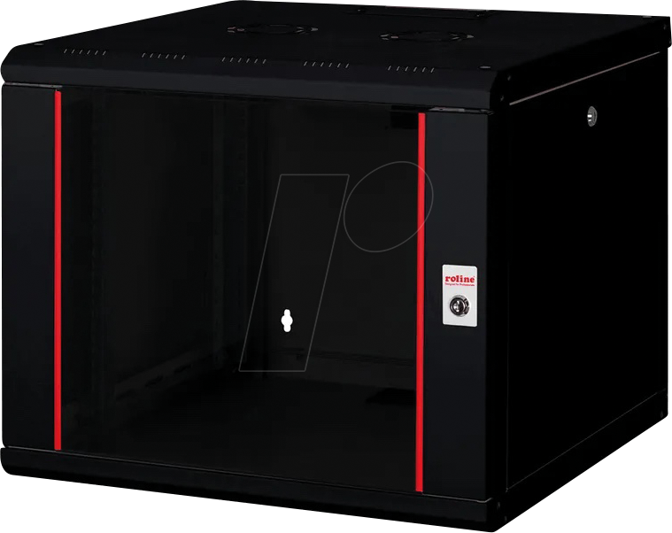 7630049601765 - 26210173 - 19 Wandgehäuse 9 HE Tiefe 600mm schwarz