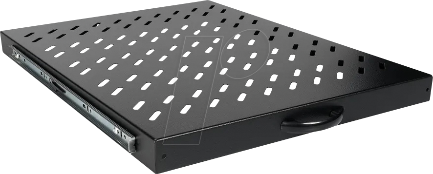 7630049602793 - - rack sliding shelf - 550 mm depth 25 kg load capacity - 1U