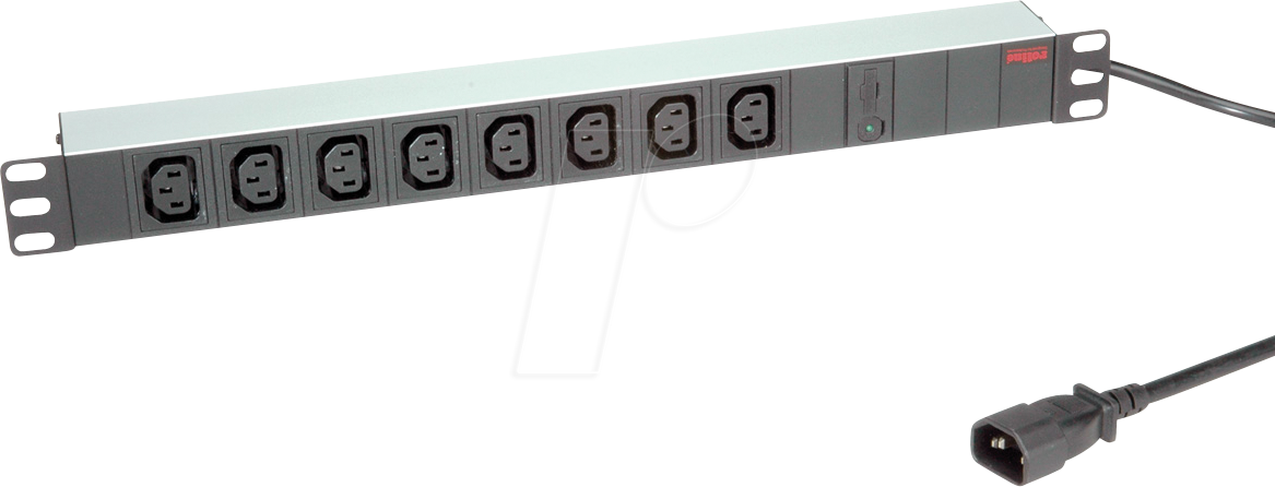 7630049610910 - Roline 19071629 Steckdosenleiste 19 Zoll 8fach Mehrfarbig Kaltgerätestecker 1 St 7630049610910 - Roline 19071629 Steckdosenleiste 19 Zoll 8fach Mehrfarbig Kaltgerätestecker 1 St