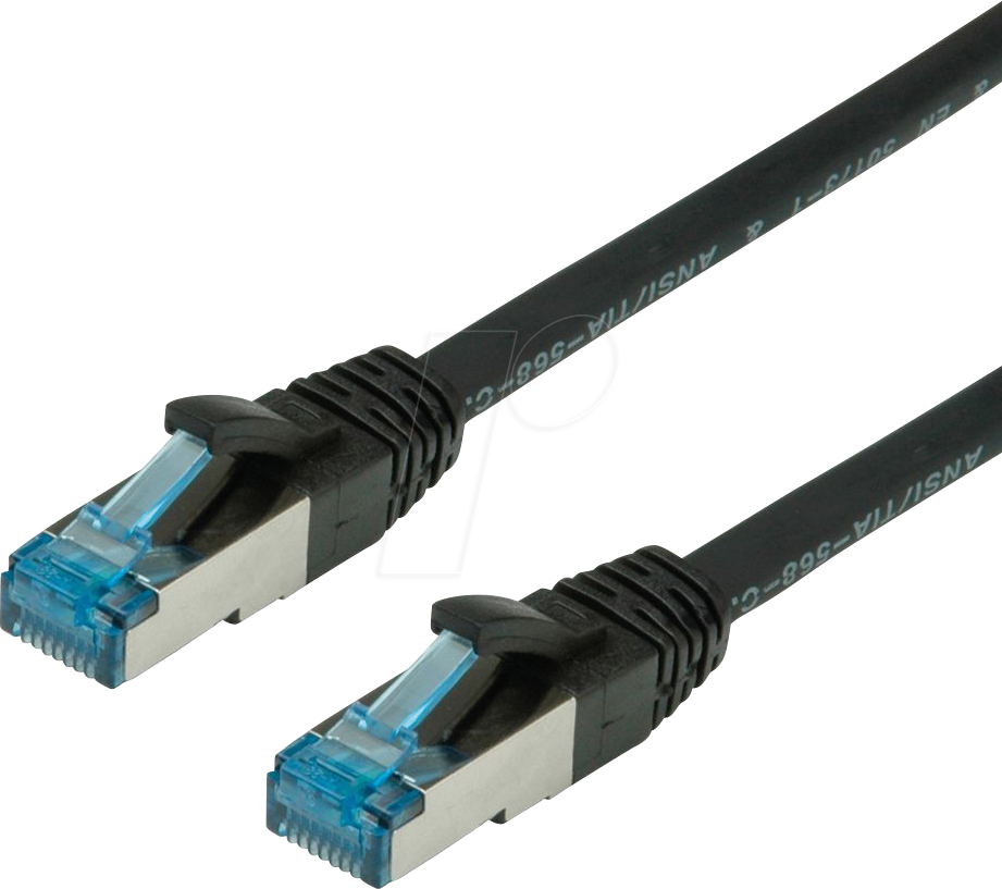 7630049612419 - 21991964 - Patchkabel Cat6a S FTP (PiMF) LSOH schwarz 03 m